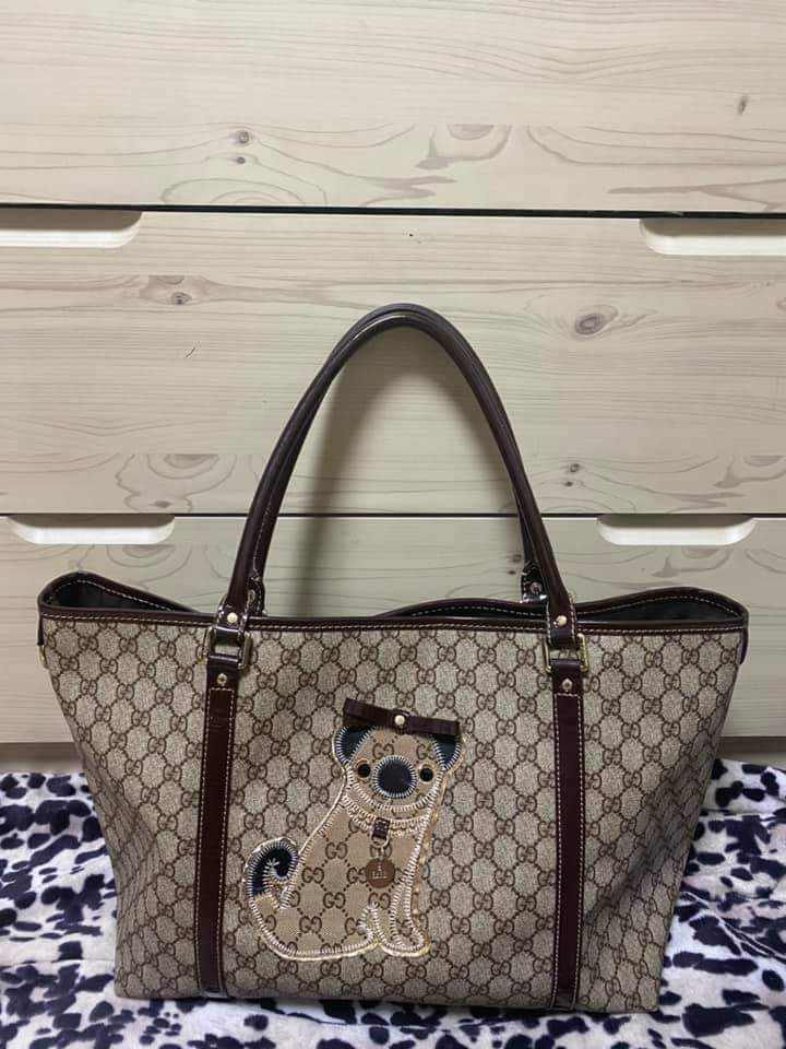 Gucci oliver cheap pug tote