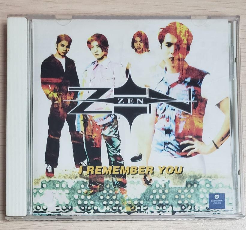 包郵 Cd Zen I Remember You 1995 香港樂隊組合附海報歌詞黃和興鄭偉鴻鄧明輝關禮琛包平郵 音樂樂器 配件 Cd S Dvd S Other Media Carousell