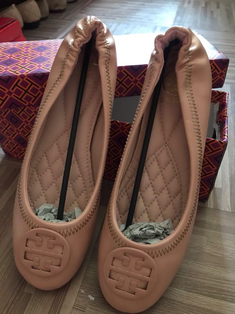 Tory burch nude best sale flat