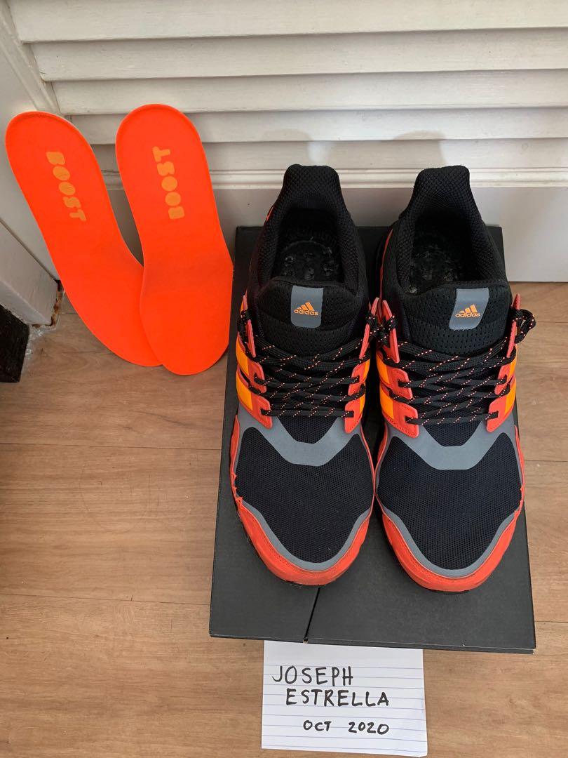 Adidas ultraboost s&l ghoul black/orange discount