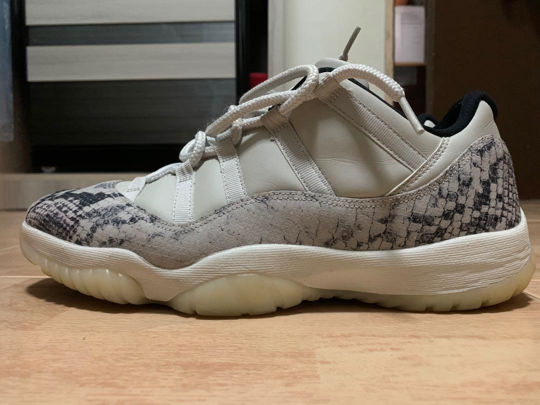 aj11 low snakeskin