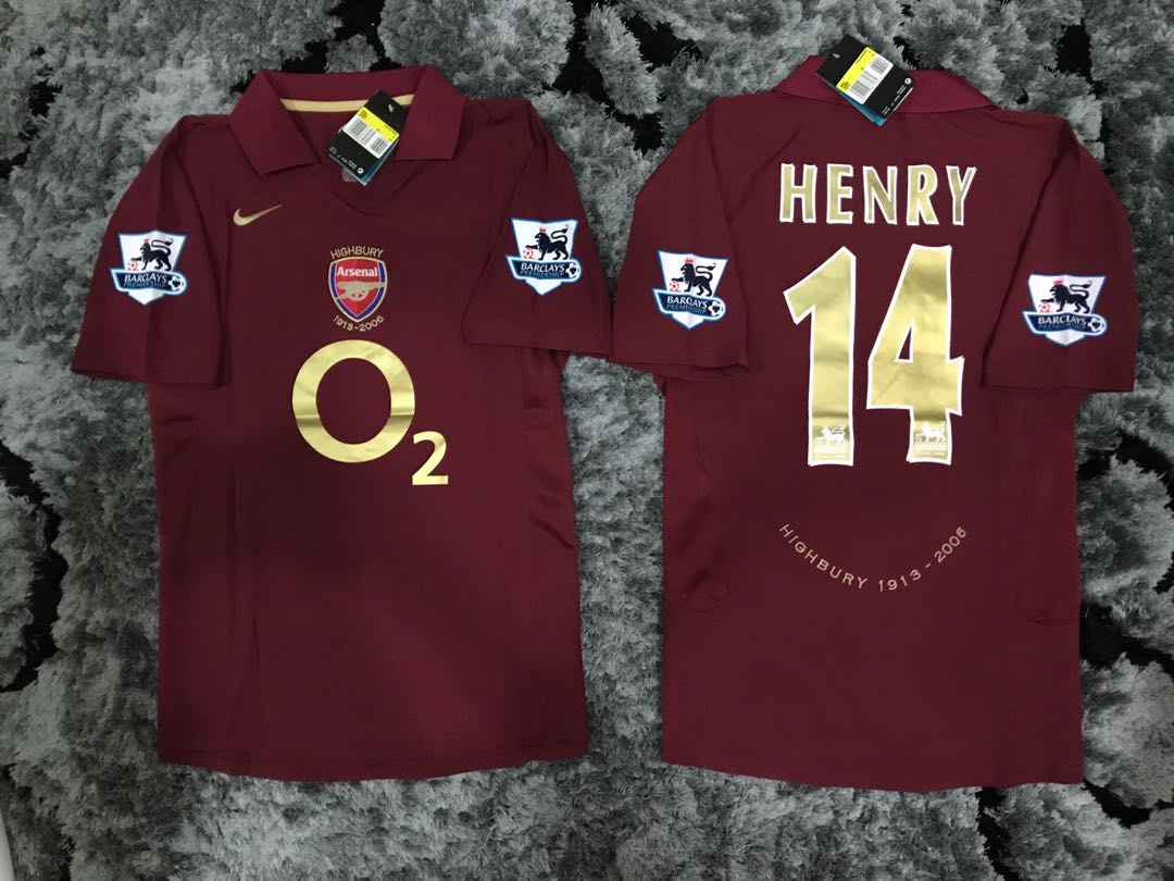 arsenal 2006 jersey