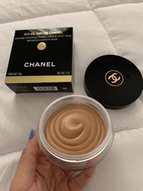Chanel Soleil Tan de Chanel Bronzing Makeup Base  Bronzer Review  Swatches