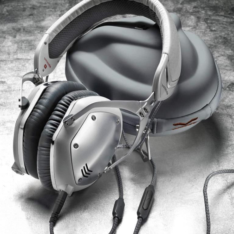 Award Winning V Moda Crossfade M 100 Over Ear Noise Isolating Metal Headphone White Silver Electronics Audio On Carousell