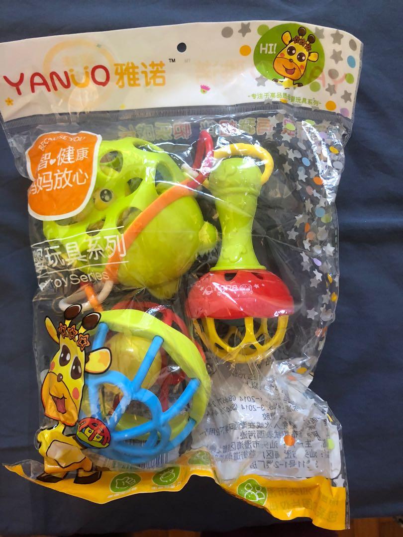 baby rattle set