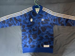 Bape x adidas adicolor track pants blue hotsell