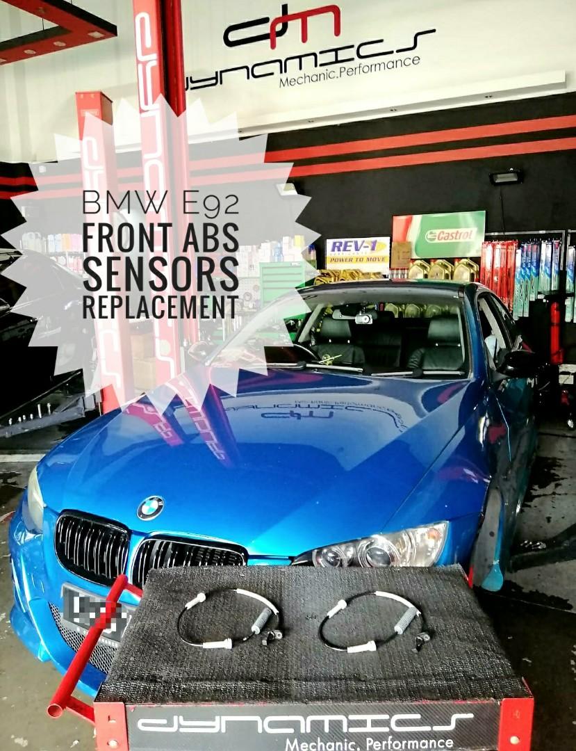 BMW F20/F30//E92 Front abs sensors replacement, Car Accessories, Car & Services on
