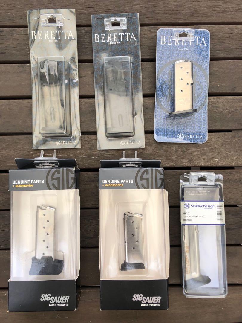 Extended Clip Beretta Nano Extended Magazine Bnew Assorted Rare Magazines Ammo Mag Real Steel For Beretta Mpx40cal Nano 9mm Smith Wesson 22lr 12rd Mag M P Sig Sauer 290 Short And Extended Mag 9mm Sports Equipment Sports Games carousell