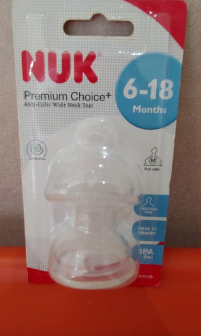 nuk wide neck teats