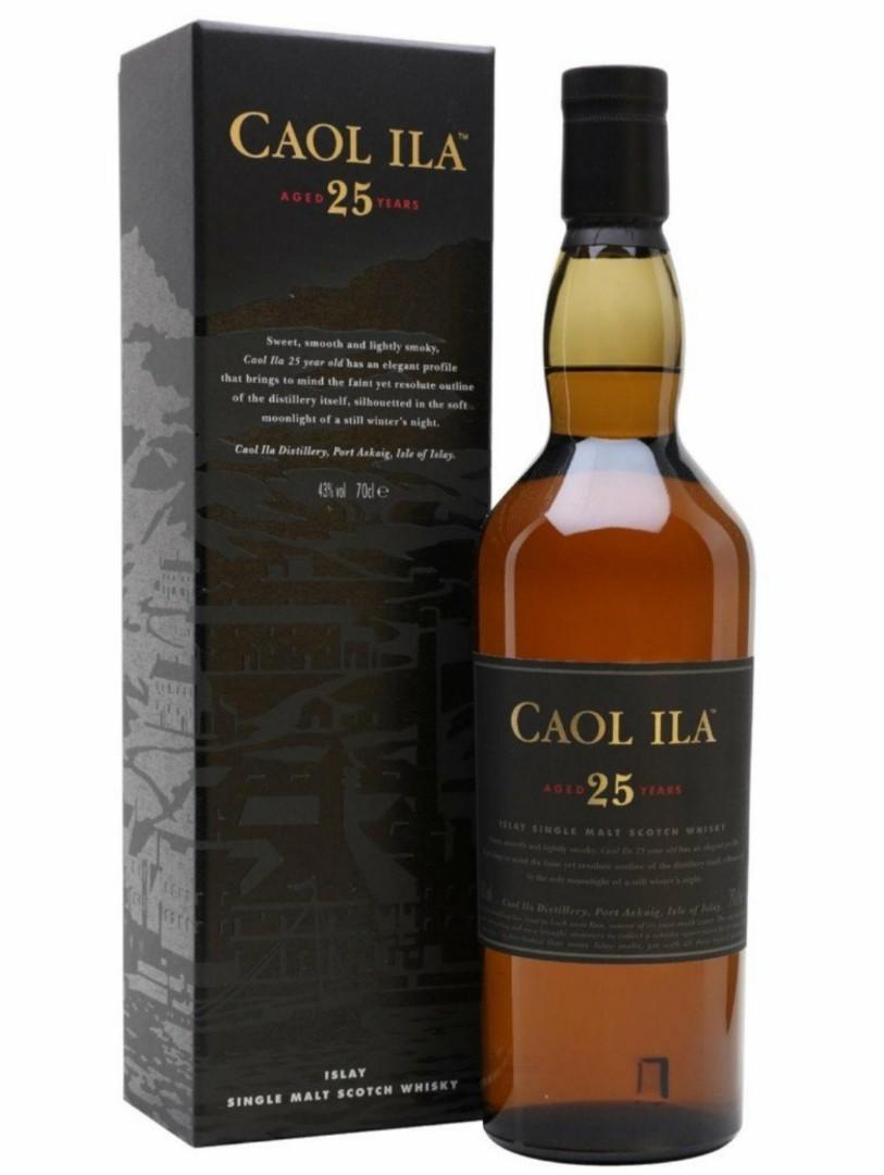 Caol Ila 25 Food Drinks Alcoholic Beverages On Carousell