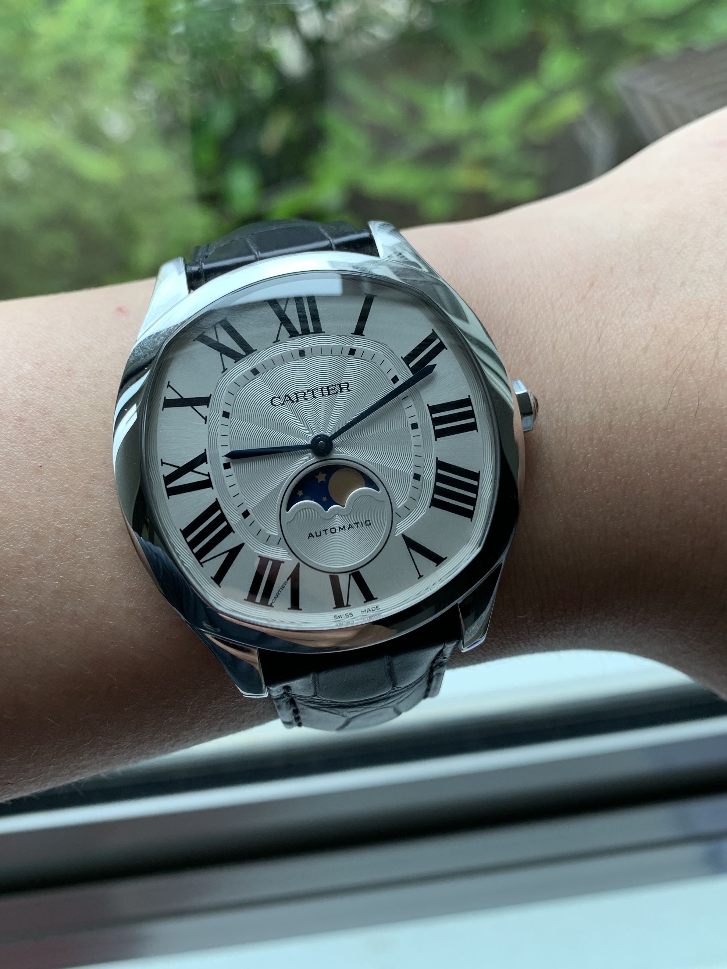 Cartier moonphase watch store