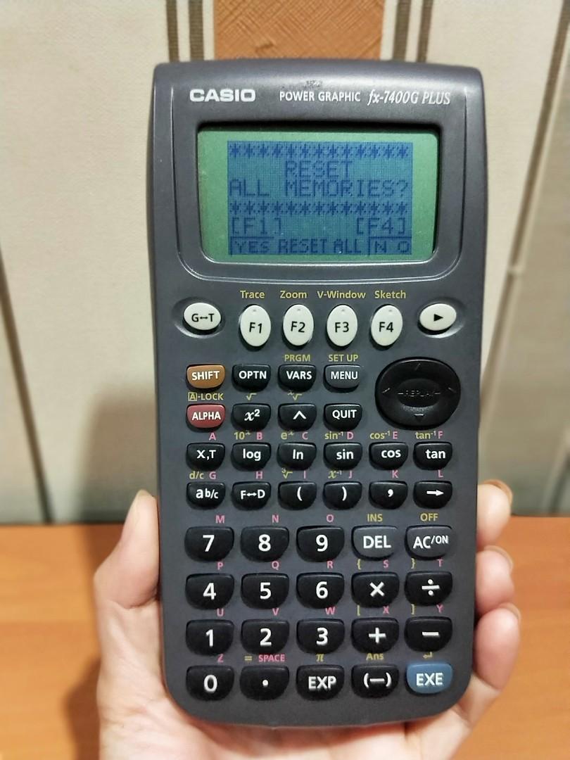 Casio 7400g plus online