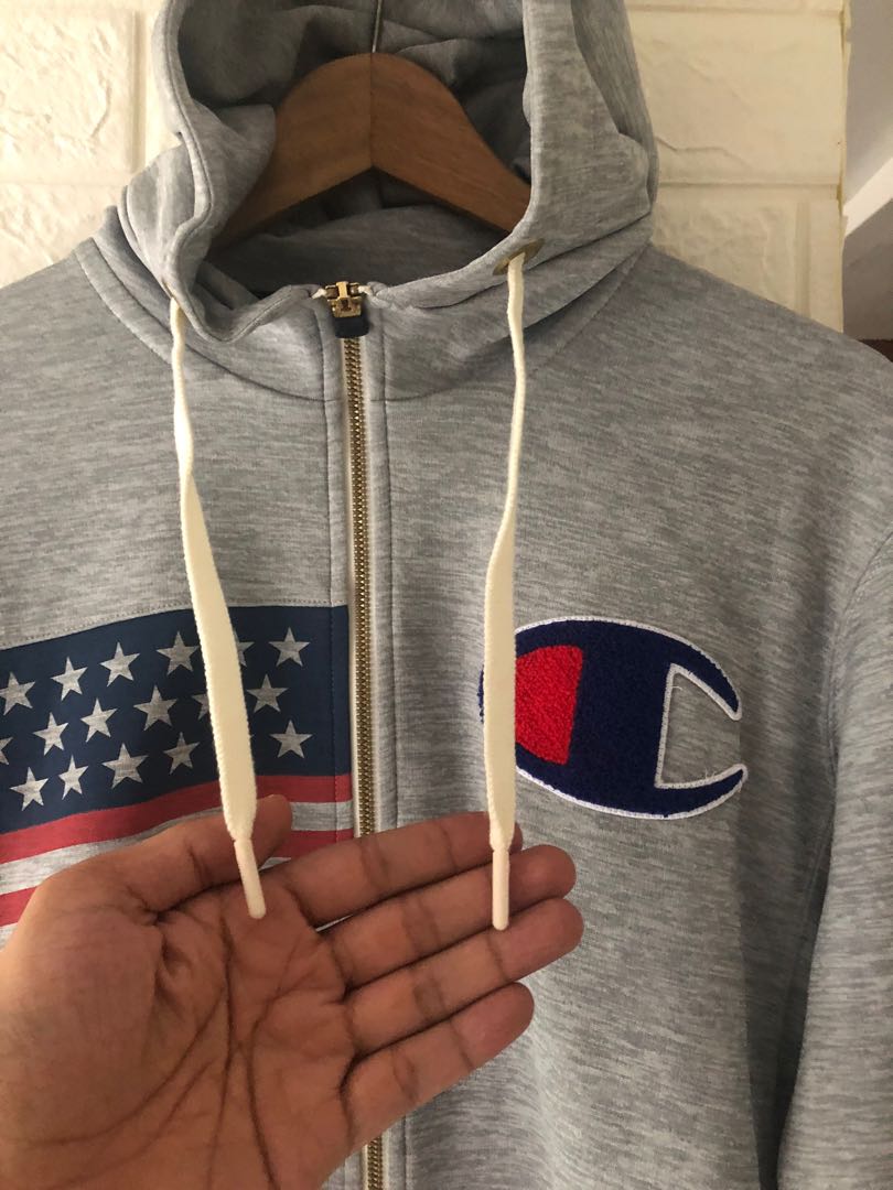 Champion sweater big c usa store