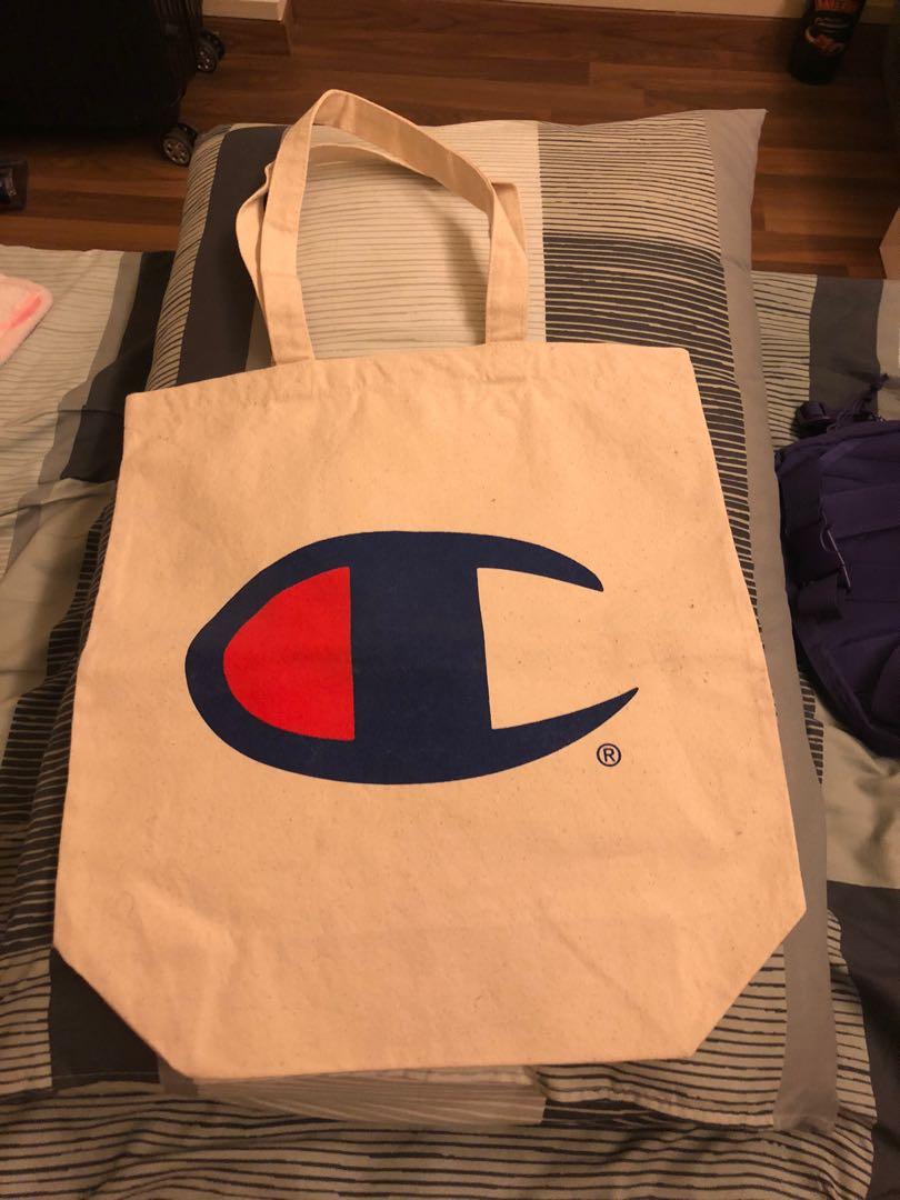 champion tote bag womens brown
