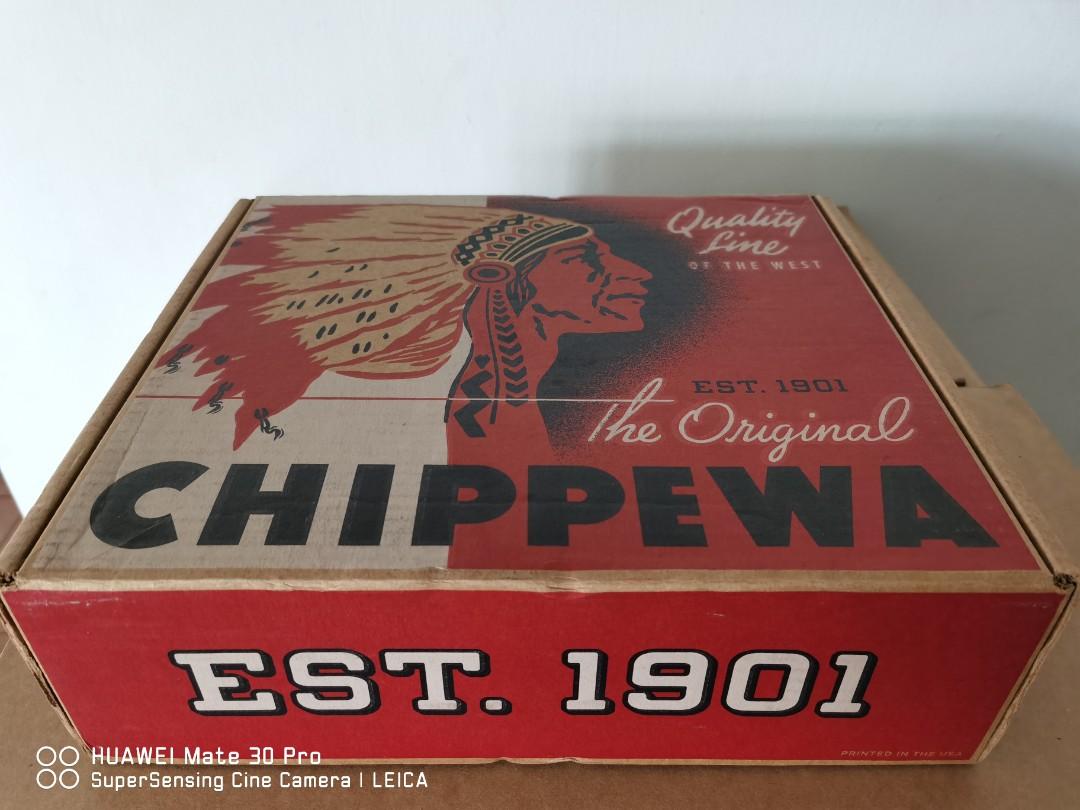 Chippewa 6 inch Moctoe Black Whirlwind