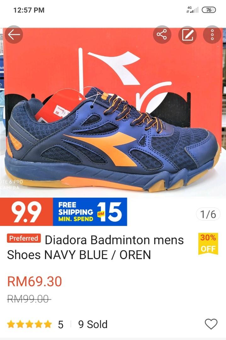 diadora badminton shoes