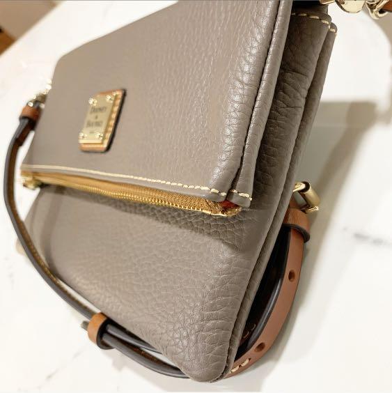 Dooney & bourke pebble grain foldover zip 2025 crossbody