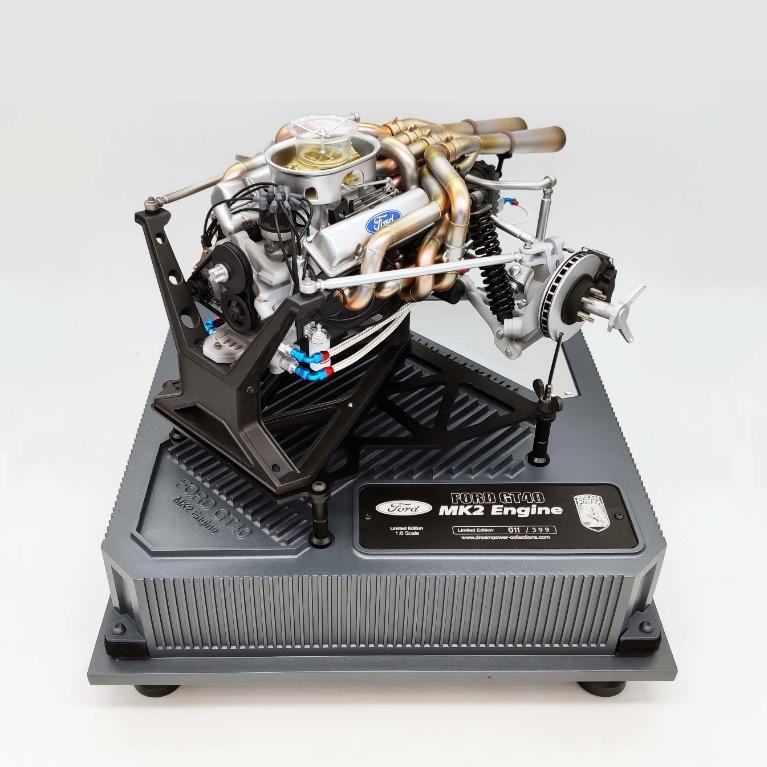  Estatua de juguete DreamPower Ford GT4 MK2 Engine, pasatiempos