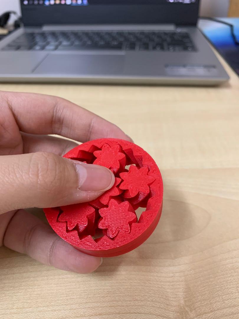 Fidget Spinner Planetary Gear 3D Printed, Hobbies & Toys, Stationery &  Craft, Handmade Craft On Carousell