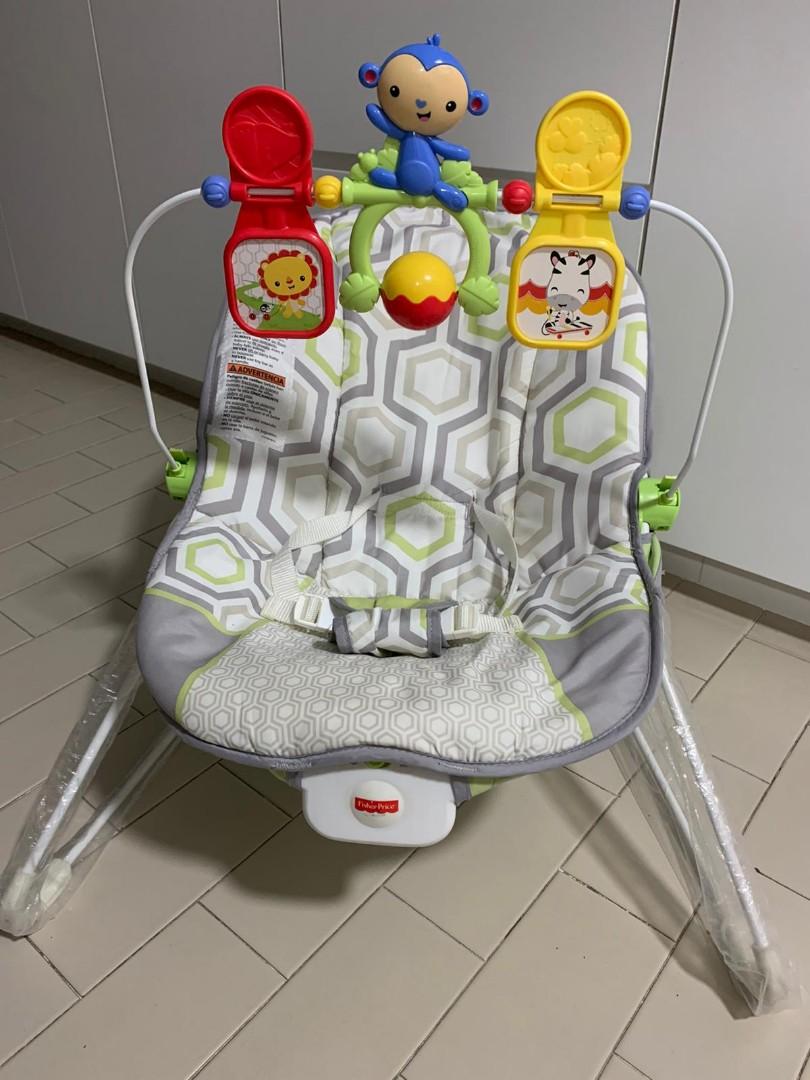Baby bouncer geo meadow 2025