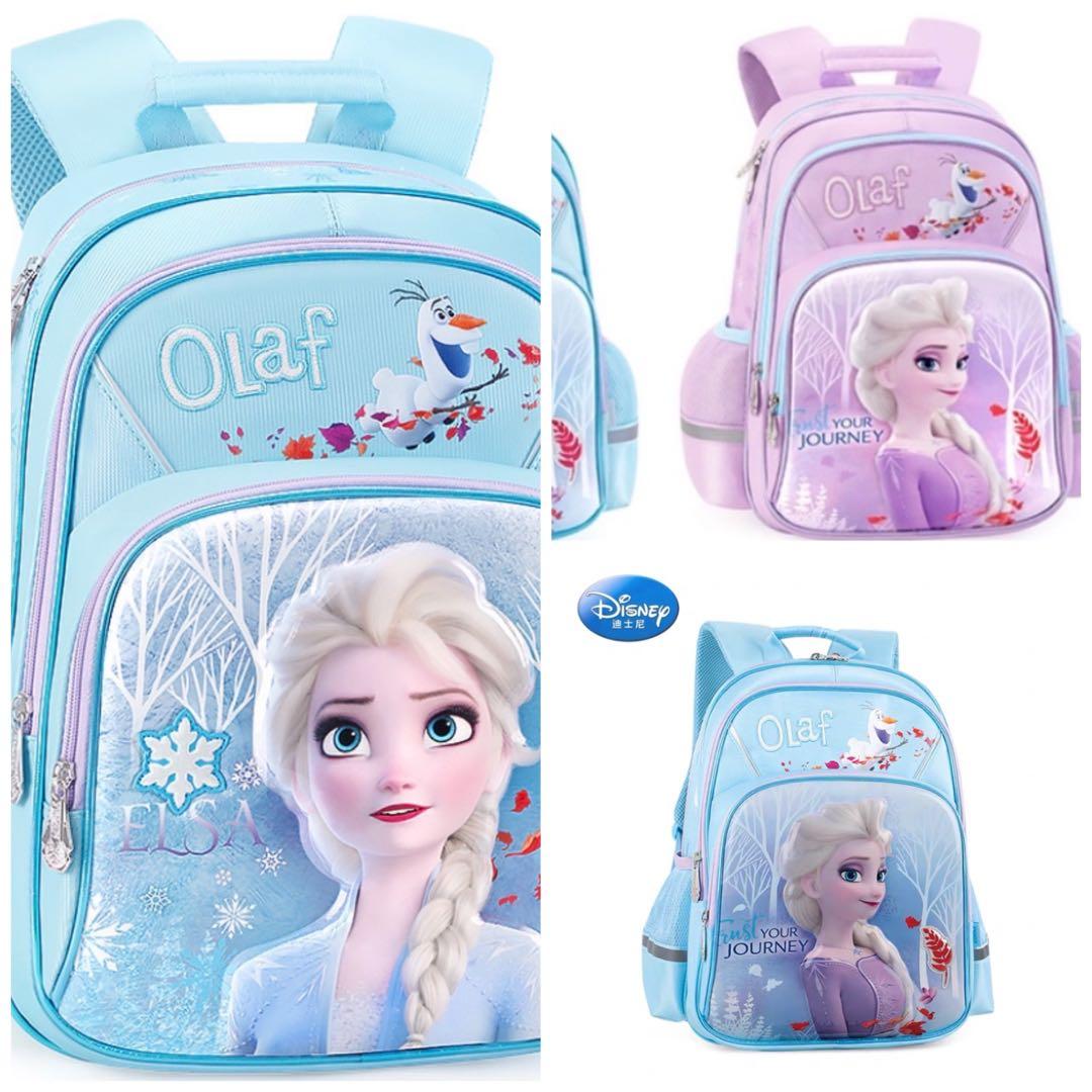 Frozen School Bag / Frozen Princess Backpack / Elsa School Bag (3D ...