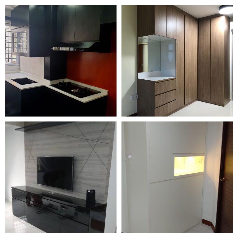 Full Carpentry Service Direct From Carpentry Factory Kitchen Cabinet Wardrobe Shoe Storage Cabinet Tv Console Customised Altar Etc Home Services Renovations On Carousell