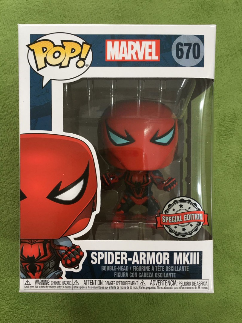 spider armor funko