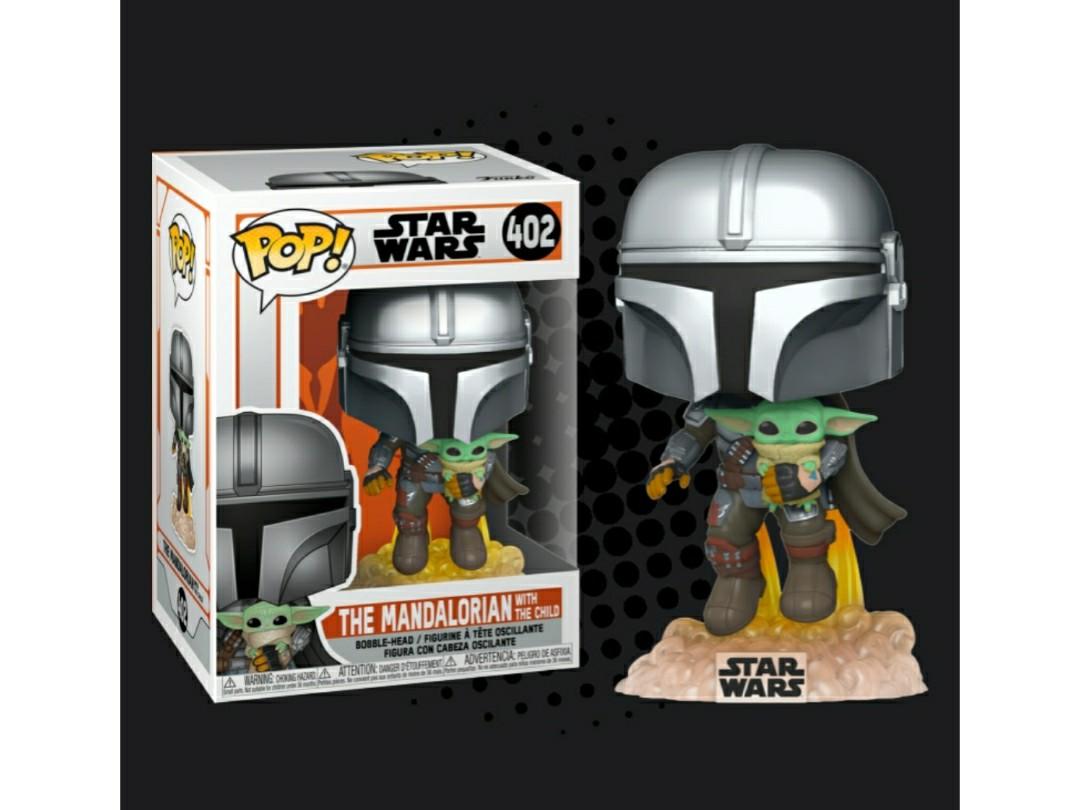 Funko Pop Star Wars The Mandalorian With The Child Toys Games Bricks Figurines On Carousell