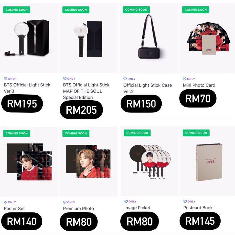 GO BTS Map Of The Soul ON E Official Merch Hobbies Toys Collectibles Memorabilia K Wave on Carousell