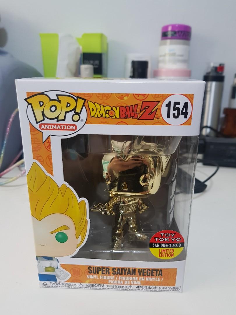 super saiyan vegeta pop gold