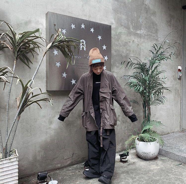 goopi VT-04 Utility Jinbei Jacket 墨綠, 他的時尚, 外套、夾克、大衣