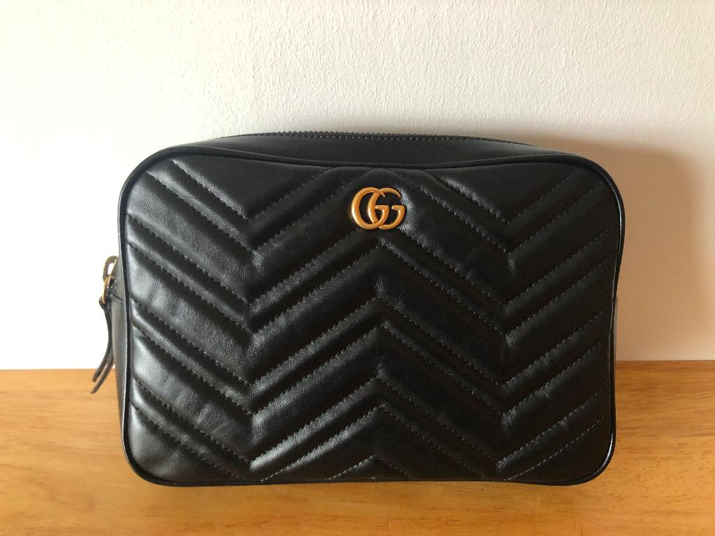Gucci gg marmont clearance matelassé belt bag