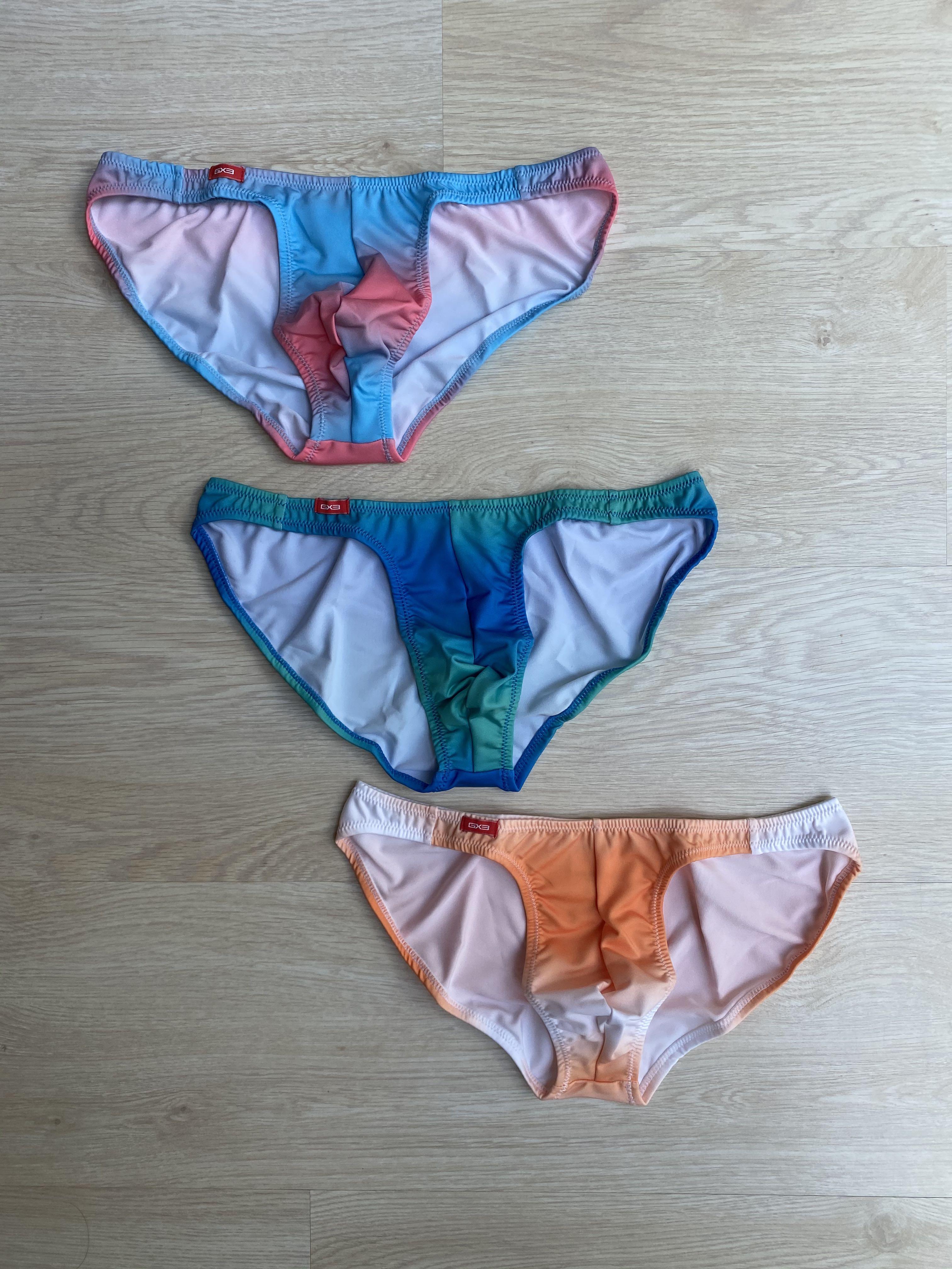 GX3 3pack Men V Cut Bikini Underwear, Men's Fashion, Bottoms, New
