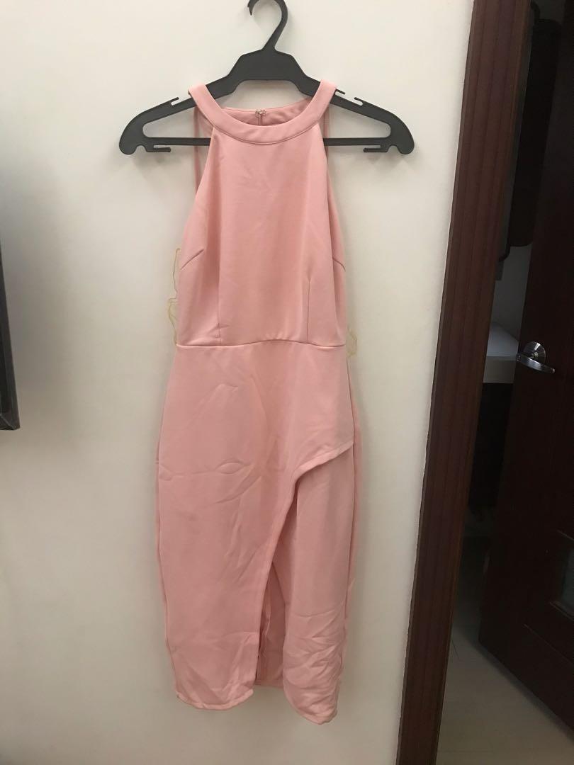 Halter Pink Sexy Dress (Category: Dresses) located in Manila. Submitted by thecoutlet (Listing ID 1038960401, Image 1). Description: Pink Halter Dress Really sophisticated when worn. Message me for when worn photos. Price is negotiable! .