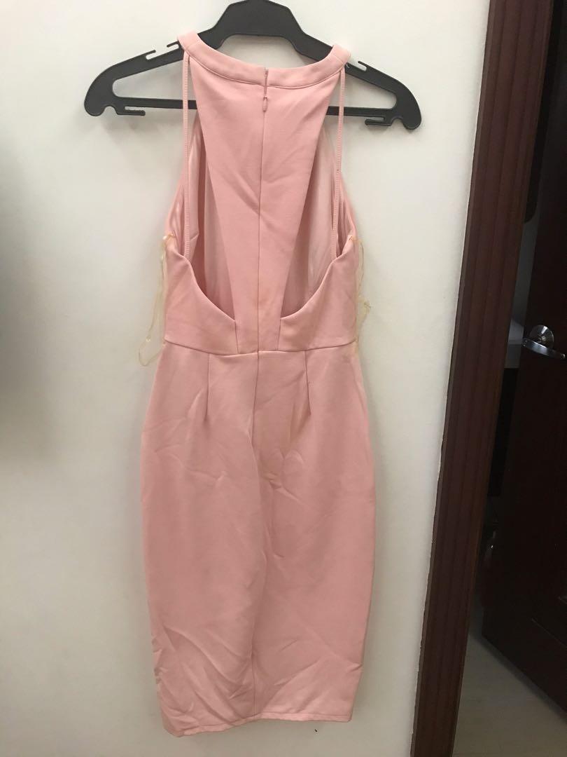 Halter Pink Sexy Dress (Category: Dresses) located in Manila. Submitted by thecoutlet (Listing ID 1038960401, Image 2). Description: Pink Halter Dress Really sophisticated when worn. Message me for when worn photos. Price is negotiable! .