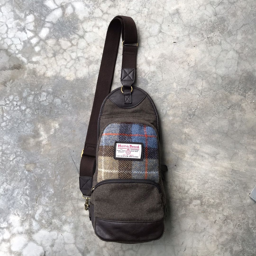 Harris tweed clearance cross body bag
