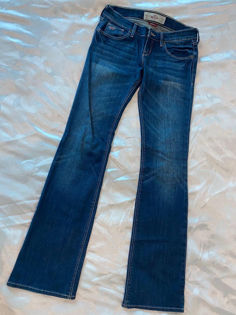 hollister medium wash jeans