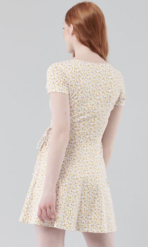Hollister mini knit wrap dress, 女裝 