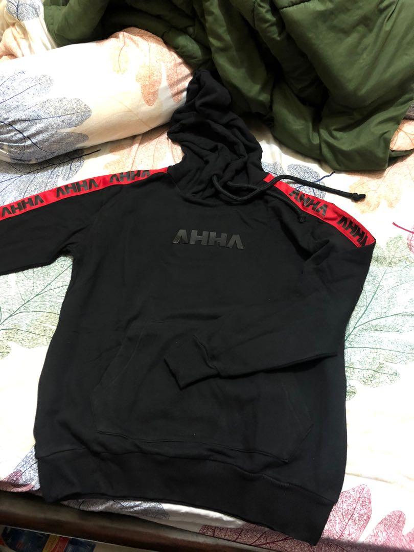Hoodie Stripe Red AHHA