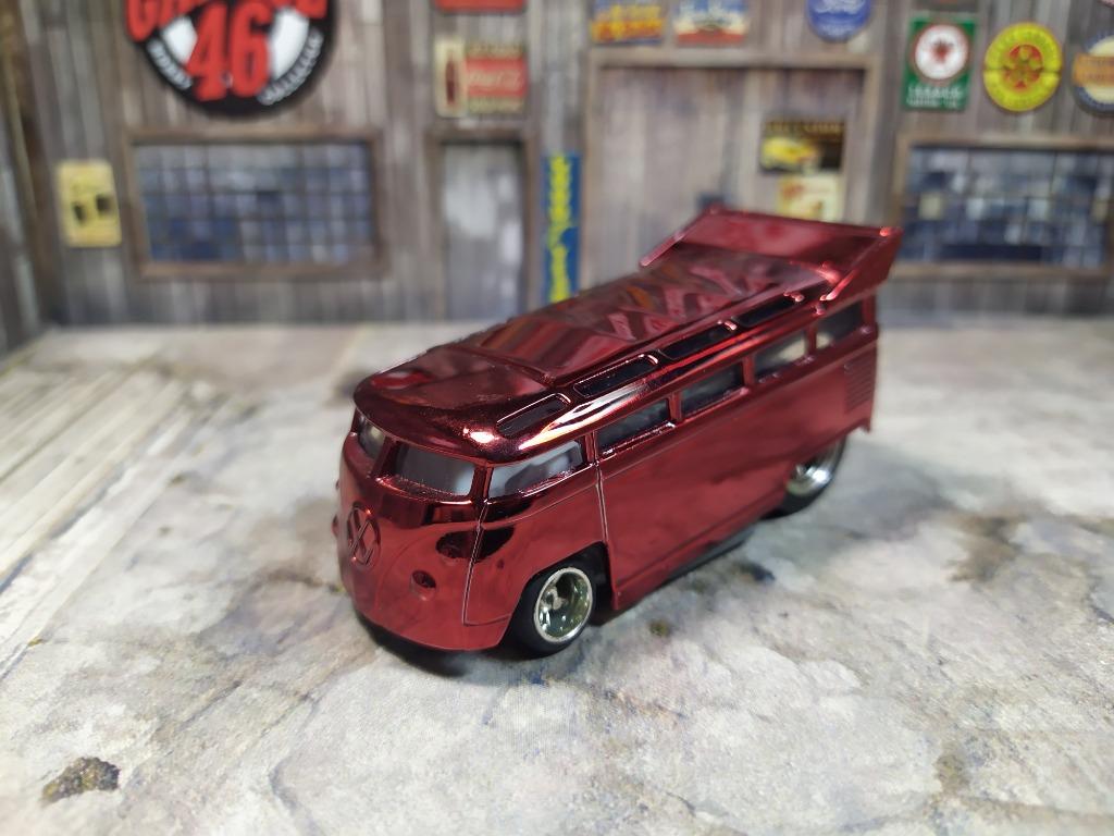 Hot wheels customized shop vw drag bus