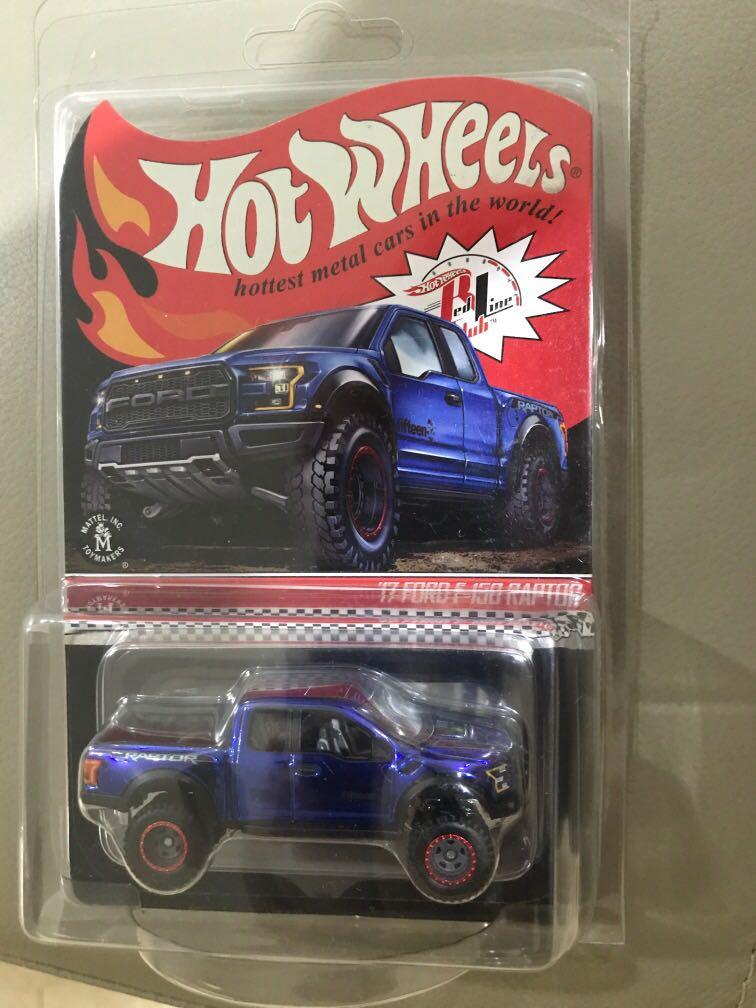 Hot Wheels Rlc 17 Ford F 150 Raptor Toys Games Diecast Toy Vehicles On Carousell