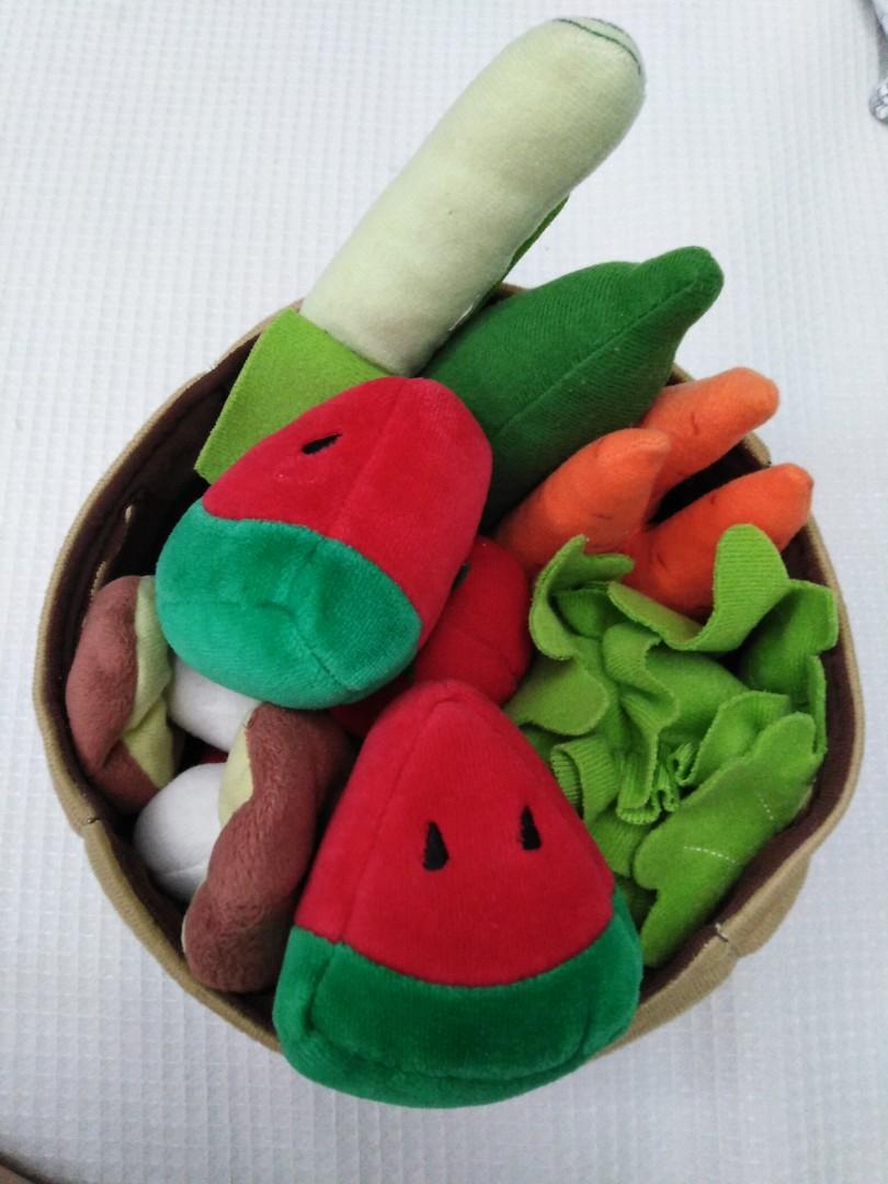 ikea soft food toys