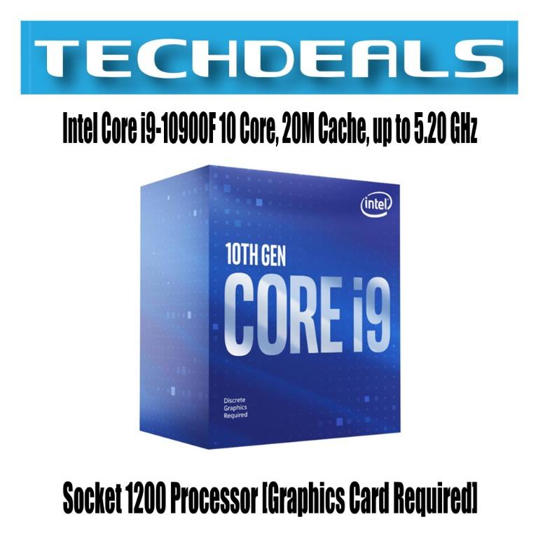 Intel Core I9 10900f 10 Core 20m Cache Up To 5 20 Ghz Socket 1200 Processor Graphics Card Required Electronics Computer Parts Accessories On Carousell