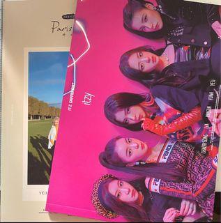 ITZY po benefits wannabe  and dalla dalla