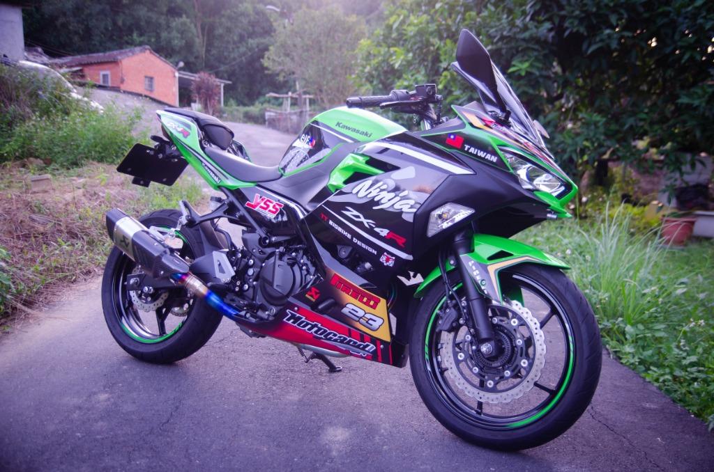 Kawasaki Ninja 400 忍者400 廠車式樣 機車 重機在旋轉拍賣