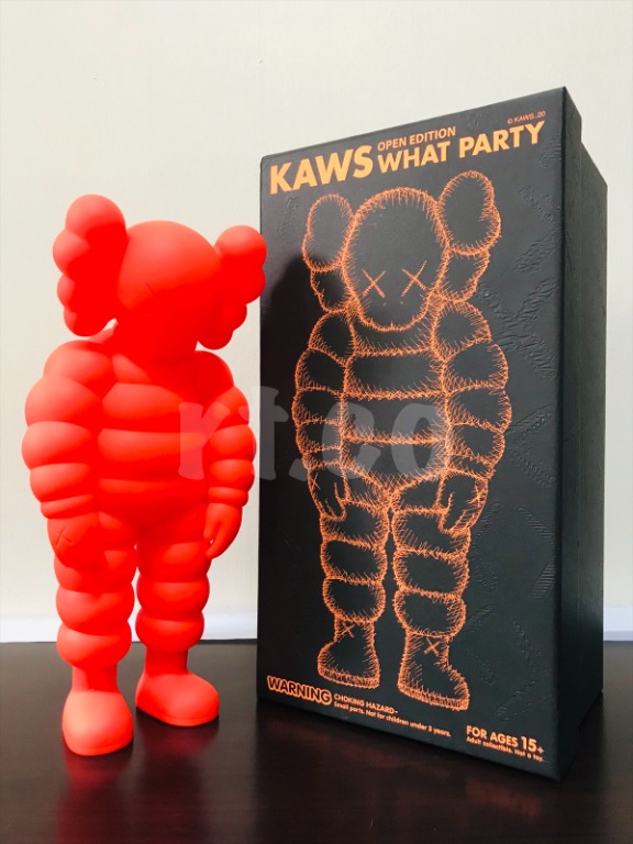 KAWS What Party - Orange, Hobbies & Toys, Toys & Games on