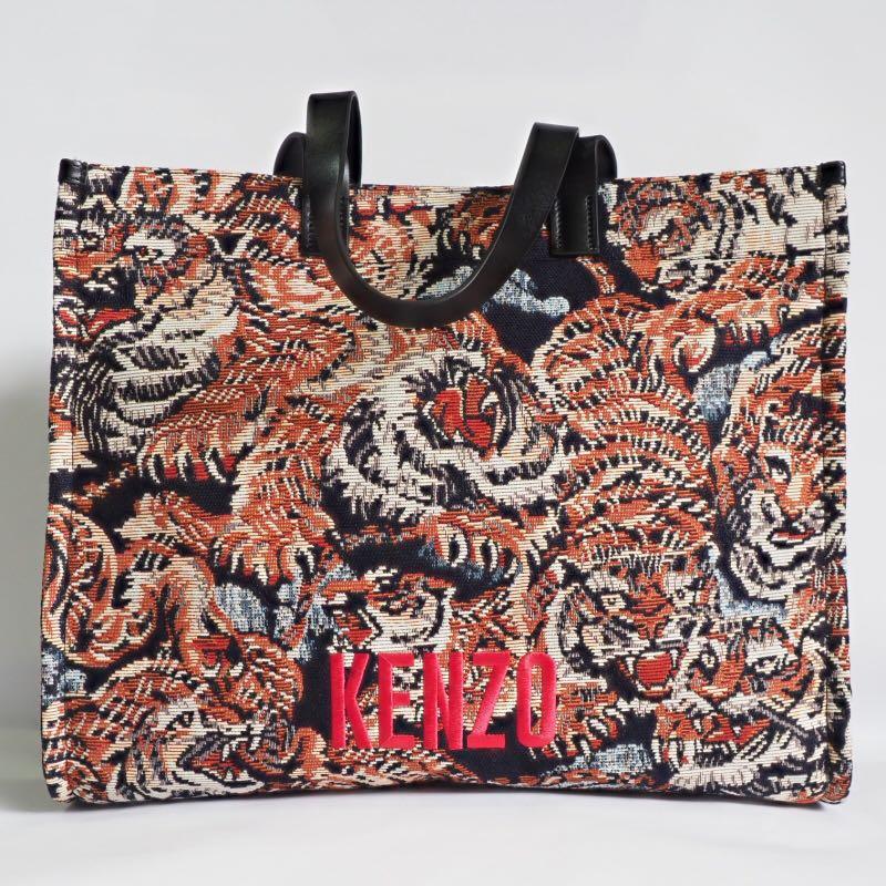 Kenzo tiger tote clearance bag