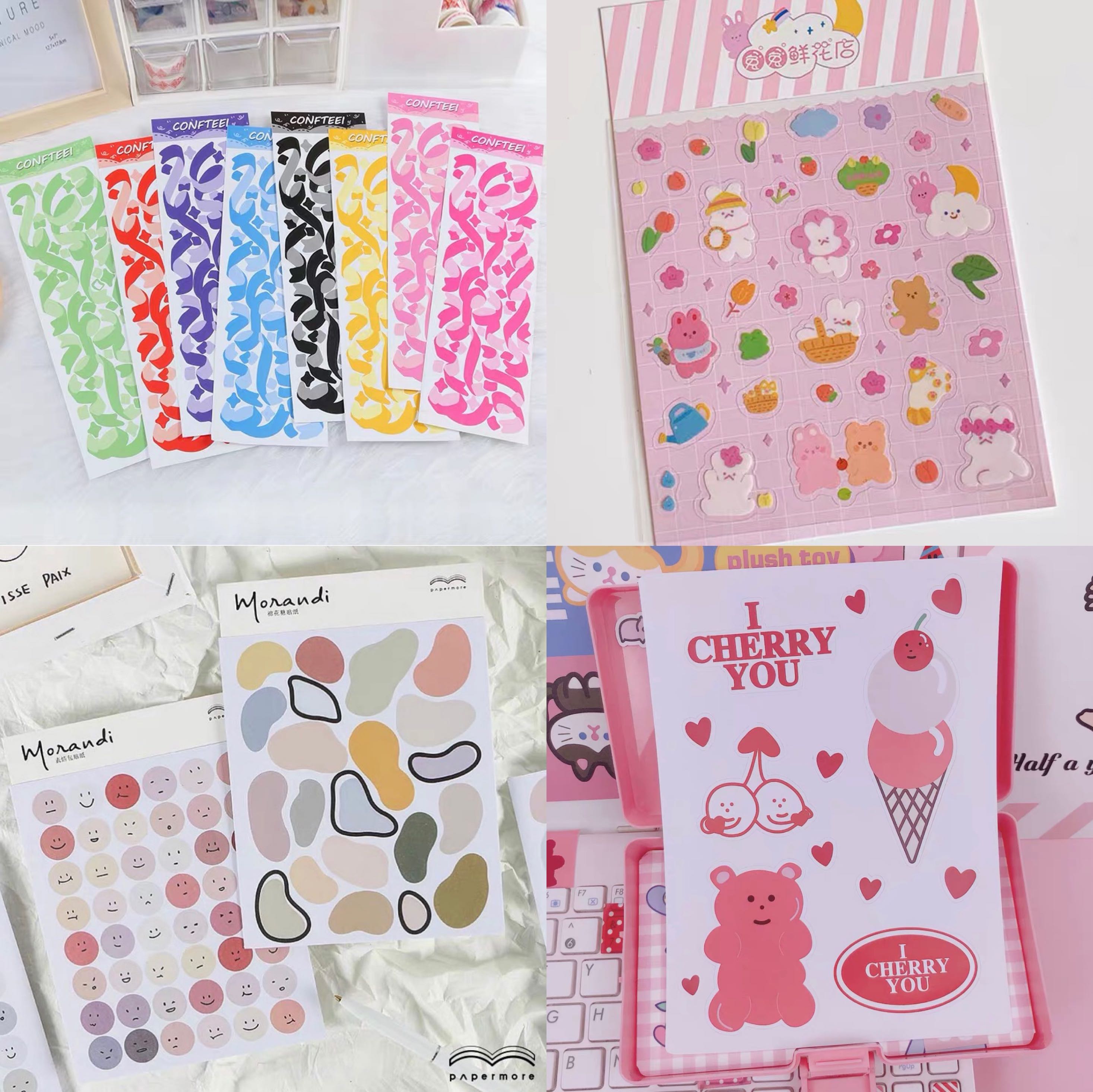 Bullet Journal Confetti Animal Korea Stickers Books Stationery Stationery On Carousell You've already known that the beauty of bullet journaling is in customization. bullet journal confetti animal korea stickers