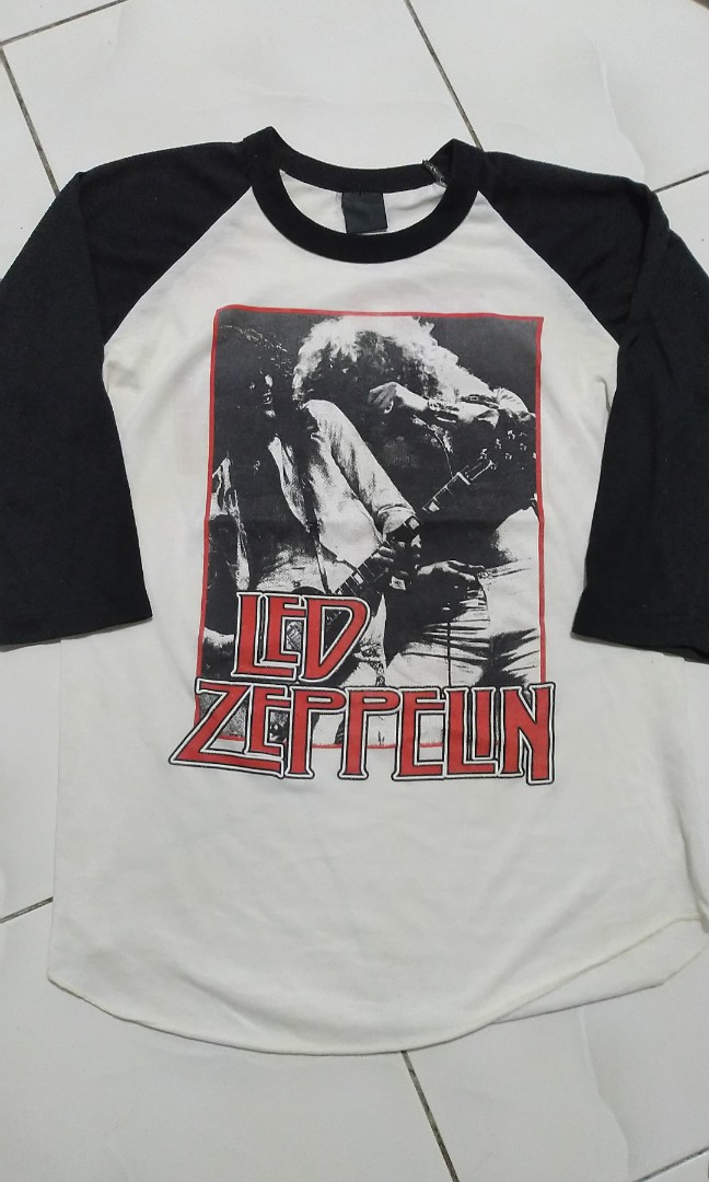Led Zeppelin 3q raglan, Men's Fashion, Tops & Sets, Tshirts & Polo ...