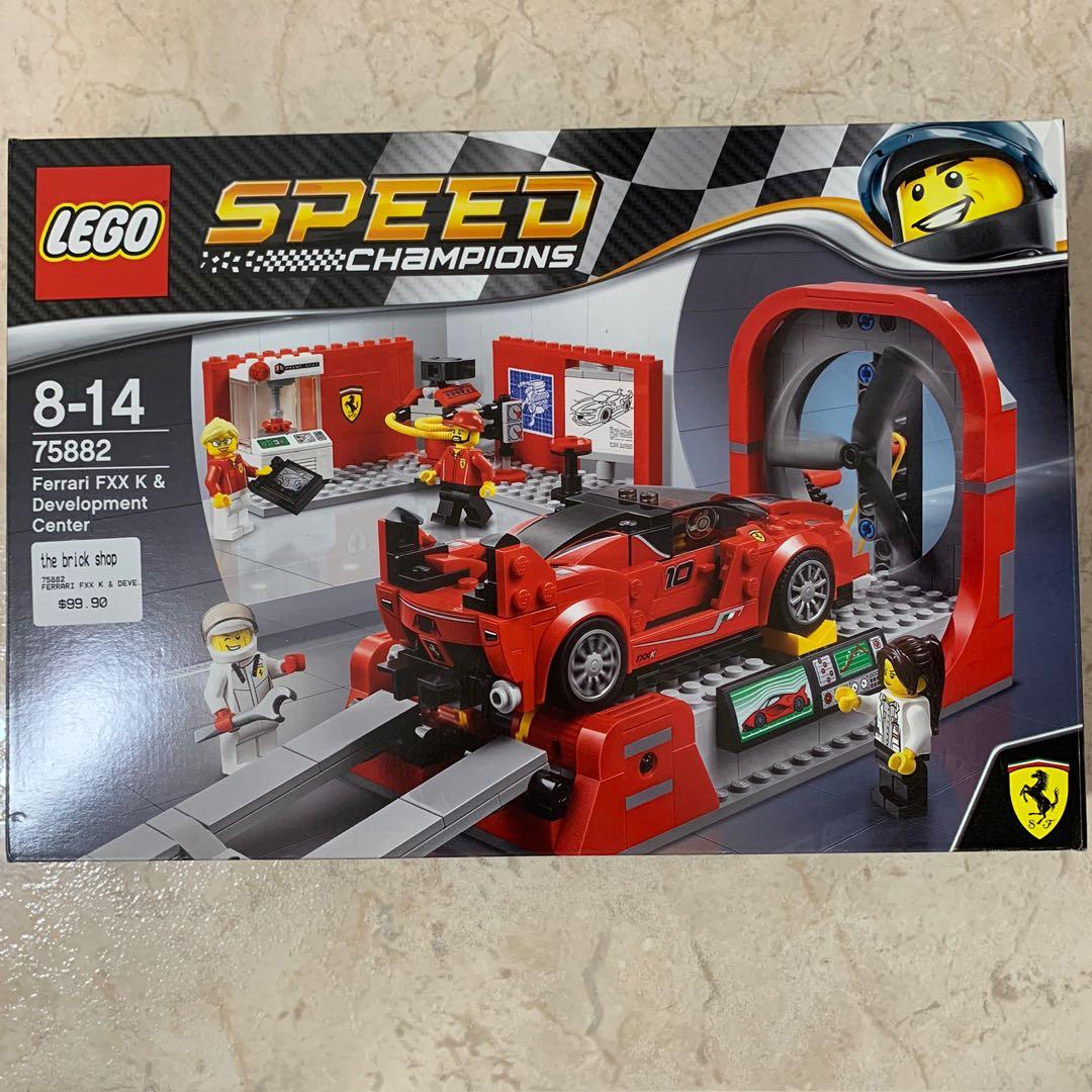 Lego speed champions ferrari 2025 fxx k & development center